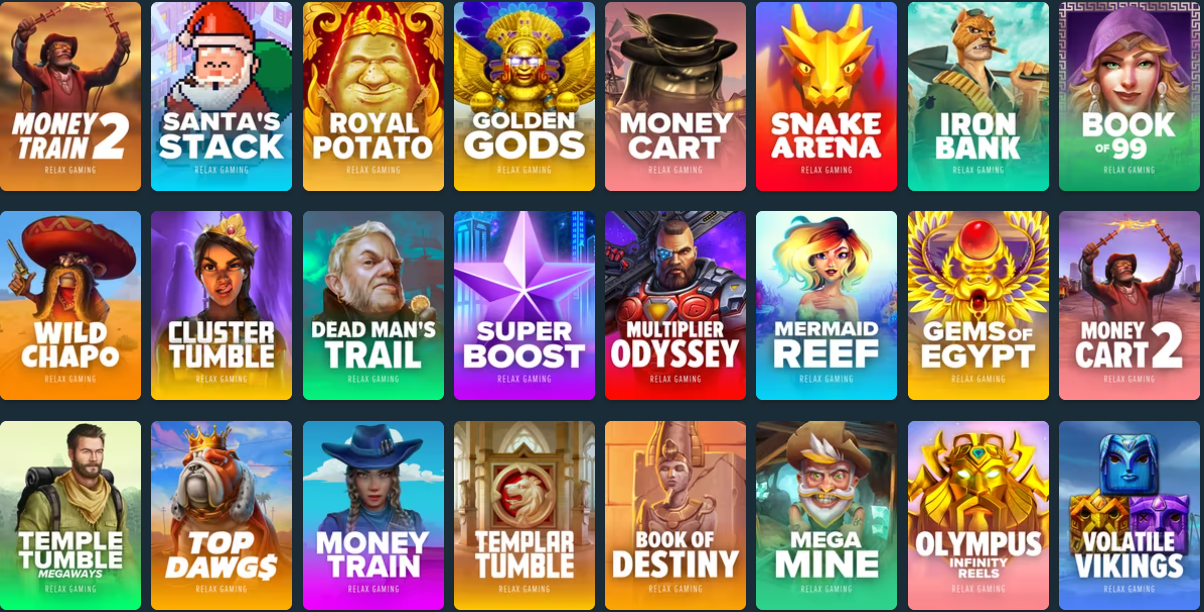 Relax Gaming En Çok Kazandıran Casino Slor Oyunları